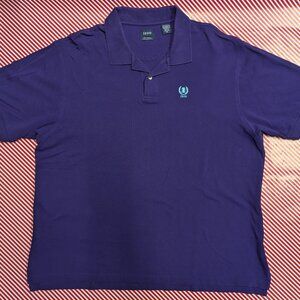 IZOD Silk Wash Polo Shirt – Men’s XXL – Purple – Great Condition